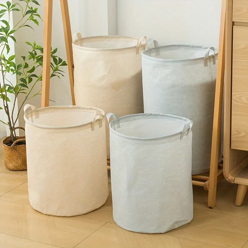 1 cestino da scaffale dotato di un cestino portaoggetti multifunzionale adatto per vestiti, giocattoli e altri oggetti. Cesto per la biancheria