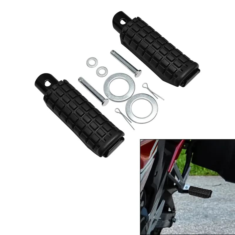 Pedane passeggero posteriore per Honda CB500F CBR500R 13-15 CBR250R 11-13 CB500X 13-18 CB400X 17-18 CBR300R CB300F 15-22 CB750 91-03