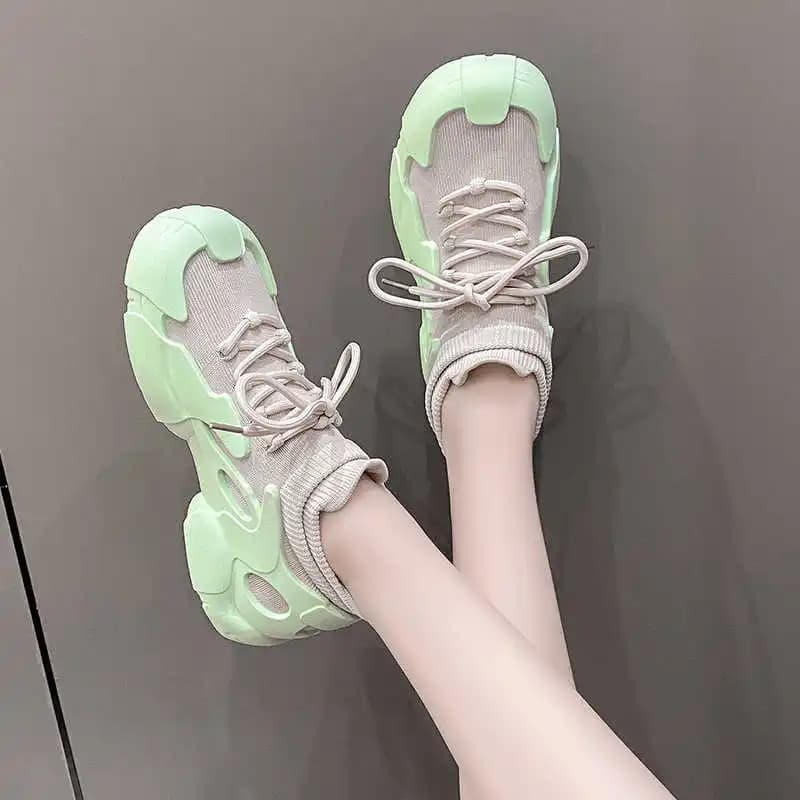 Outdoor Lace Up Summer Boots Women School Shoes High Woman Sneakers Sport Athletics Runners Hit 2025summer Mobile Ternis