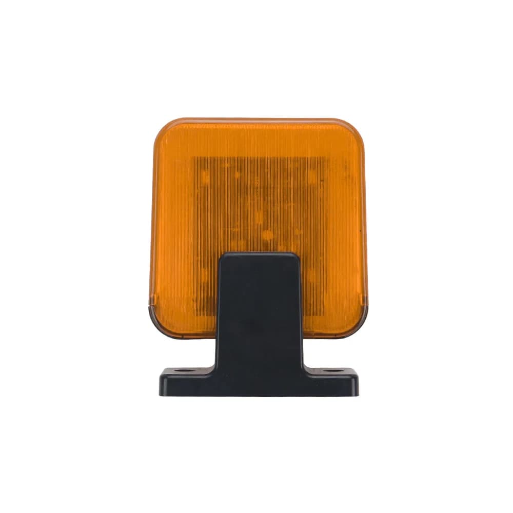 24VDC 12V 110V 220V luce di allarme di segnale a LED per esterni stroboscopico lampeggiante lampada di avvertimento di emergenza montaggio a parete per apricancello automatico