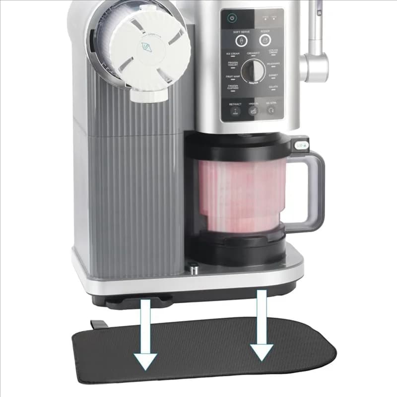 B89B-Sliding Pad Per Ninja NC700 NC701 Gelatiera Scivolo Rapido Gelatiera Da Tavolo Accessori Per Gelattini