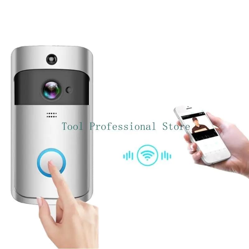 57QF Videocitofono Campanello Citofono bidirezionale Sistema telecamere sicurezza esterna