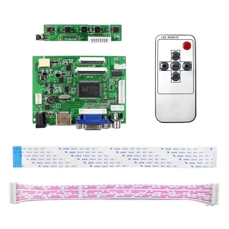 Original 10.1 inch LCD display EJ101IA-01G 1280X800 HD for Raspberry Pi monitor with 2AV HDMI VGA driver control card