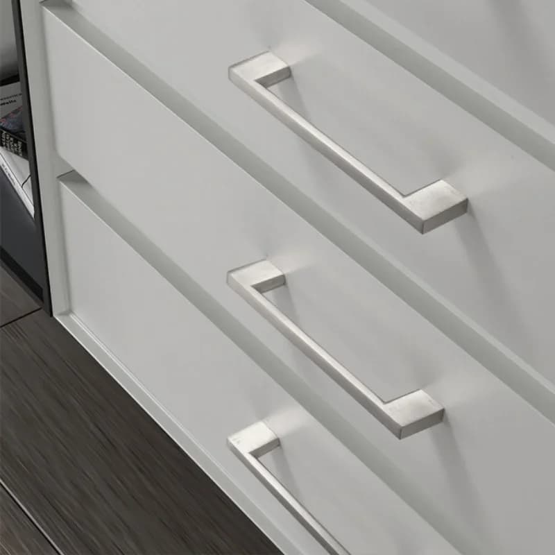 Moderna maniglia in alluminio minimalista americana estesa cassetto dell'armadio Hardware per mobili maniglia della porta dell'armadio maniglie dell'armadio