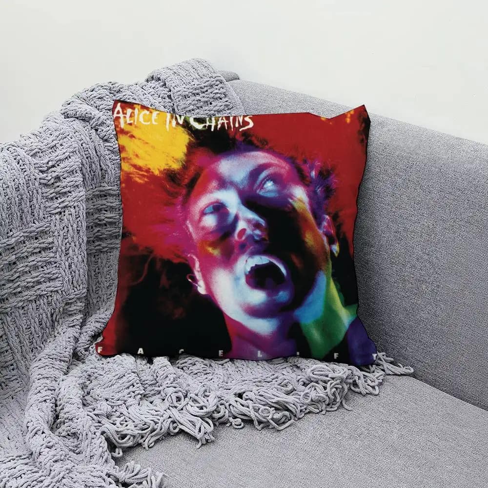 A-Alice In Band C-Chains Facelift 30x30cm 45x45cm Decorative pillow case, protective covers, comfortable and soft for sofa, living room, house