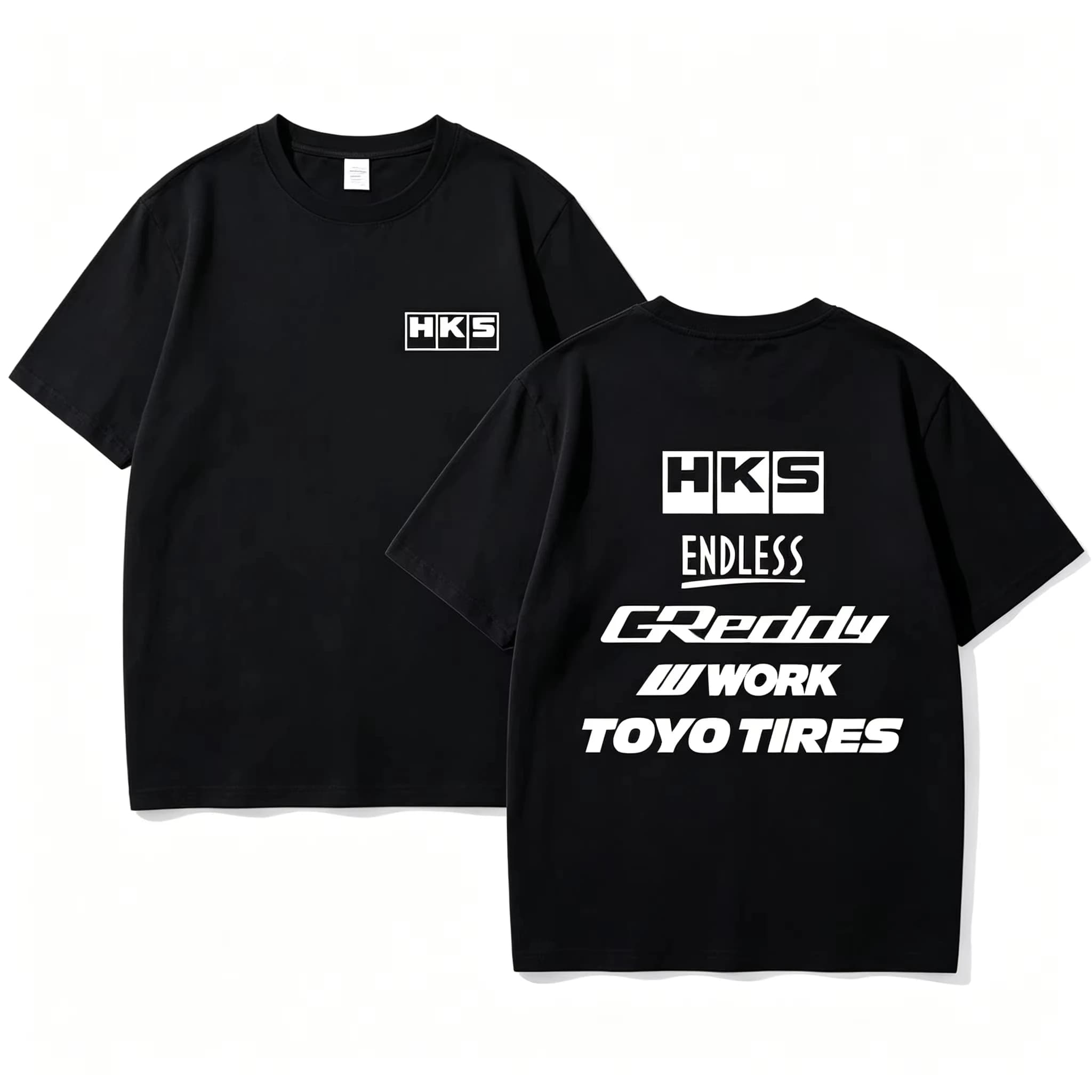 2026 Men Fashion Cool T-shirtJapan JDM Modified Car HKS ENDLESS Hoody Men Women Vintage Casual Sweatshir Cotton fabric