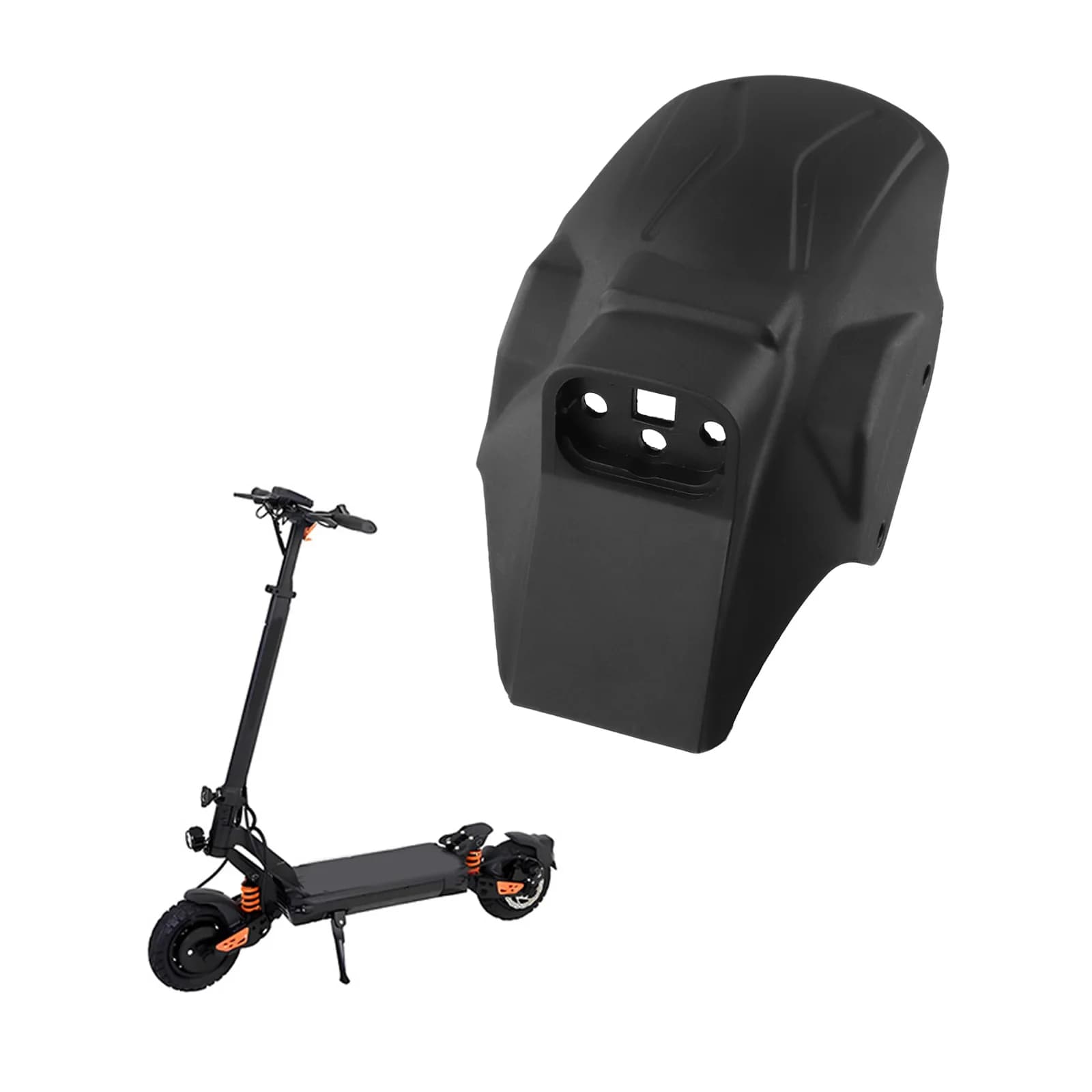 Parafango Anteriore/Posteriore in Plastica per Monopattini Elettrici Kukirin G2 Master - Accessori Blocca Fango (1 Pezzo)