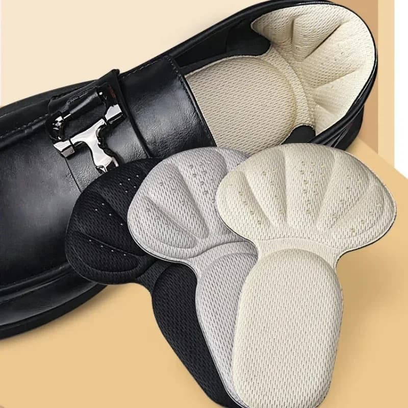Heel Stickers Sneakers Heel Protection Pads Pain Relief Shoe Size Reducer Half Cushion Heel Inserts T-Shaped Shoe Foot Care Pad
