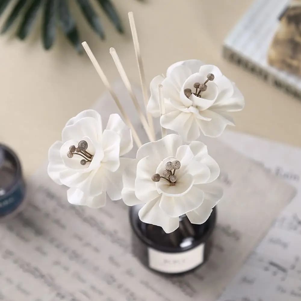 Fragranza naturale fatta a mano creativa duratura per la casa Soggiorno Tongcao Diffusore di fiori Bastoni Fiori secchi Incenso aromatico