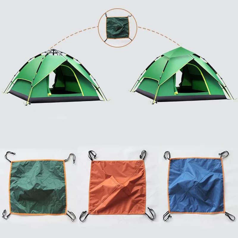 Outdoor Camping Tent Cover Waterproof for Survival, Beach Tent Cover, Ultralight Rain Cover