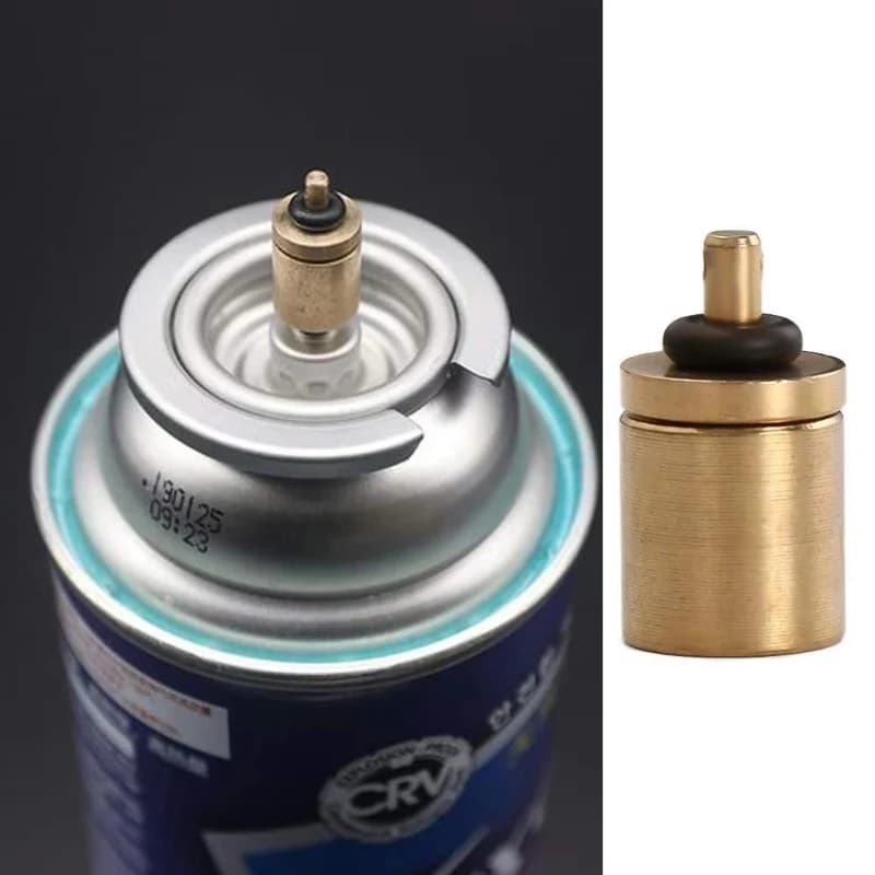 1-6 Pieces, Butano Tank Connectors with Screw Valvola for Cartucce