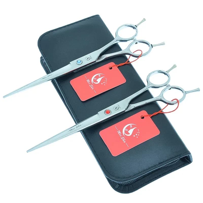 7.0" Hair Cutting Scissors JP440C Professional Hairdressing Clippers Salon Hair Shears Barbershop Haircut Styling Shear A0180A