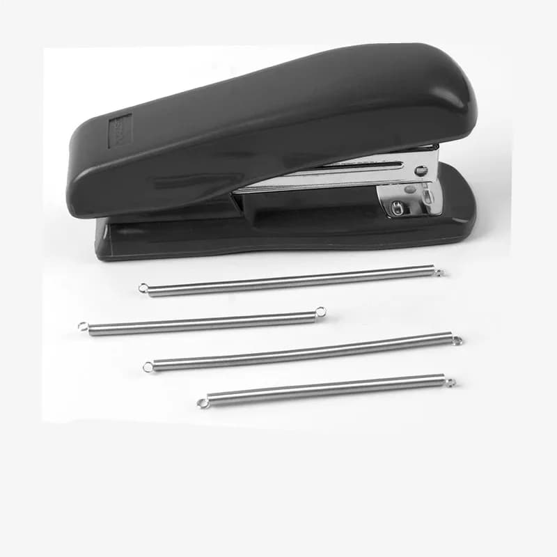 10PCS Cucitrice Nichel Placcatura Molla Molla di Tensione in Acciaio Cucitrice per Ufficio Installazione Speciale Molla per Macchina