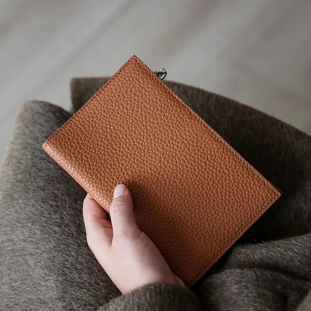 New PU Leather Passport Holder Ultra-thin Portable Passport Bag Multi-function Credit Card Wallet Travel