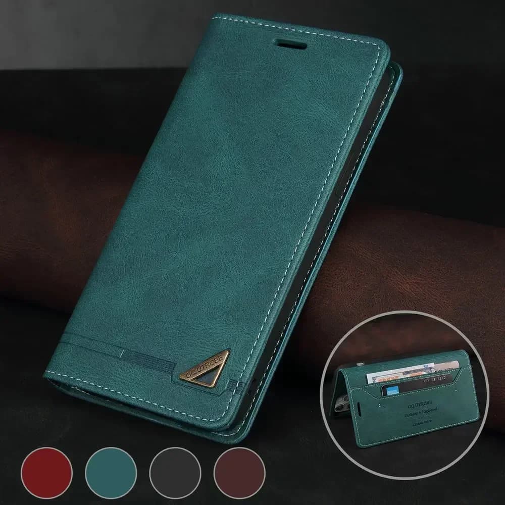 Per OPPO A58 A57 S A96 A72 A52 A 78 Custodia a libro in pelle RFID Fonda Telefono A78 A77s A57s A76 A 96 57 A16 A54 A74 Portafoglio Cover
