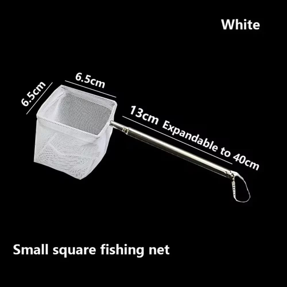 Nuovo Guadino da Pesca in Acciaio Inossidabile, Resistente e Retrattile, Antiruggine e Anticorrosione, Accessori per Acquario, per Pesci e Gamberetti