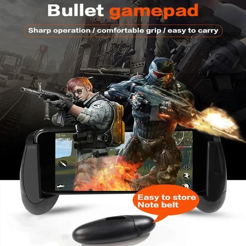 1pc Goose Egg Forma Maniglia di gioco per telefono cellulare Obiettivo di tiro L1R1 Gamepad Joystick per PUBG Regole di sopravvivenza per IPhone Android Grip