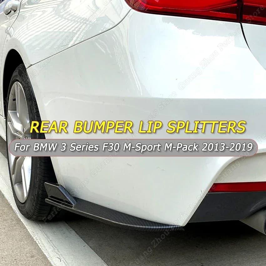 Nuovo diffusore laterale posteriore splitter paraurti labbro per BMW serie 3 F30 F36 M-Sport M-Pack 320i 325i 2013 2014 2015 2016 2017 2018 2019