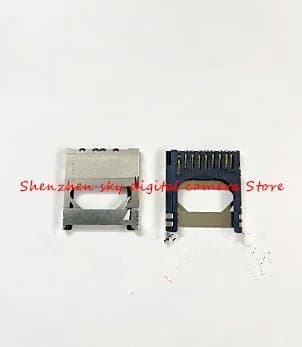 NUOVO Connettore Lettore Scheda SD per Canon IXUS115 IXUS125 IXUS220, Ricambio Riparazione Fotocamera IXUS 115 125 220