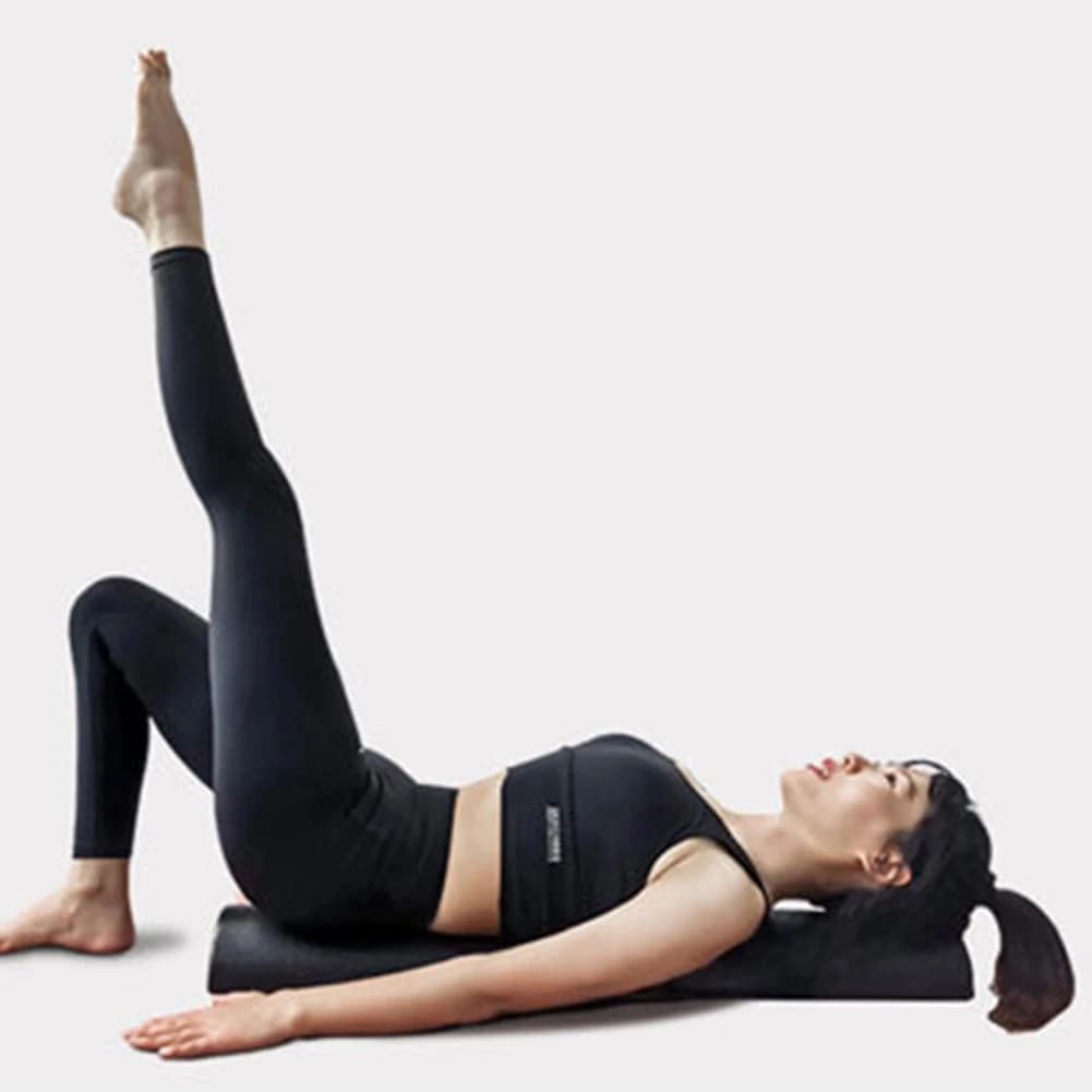 Portable Gym Massage Roller, Equilibrium Training Block, Foam Stick for Massage, for Exercises at Home and Gym