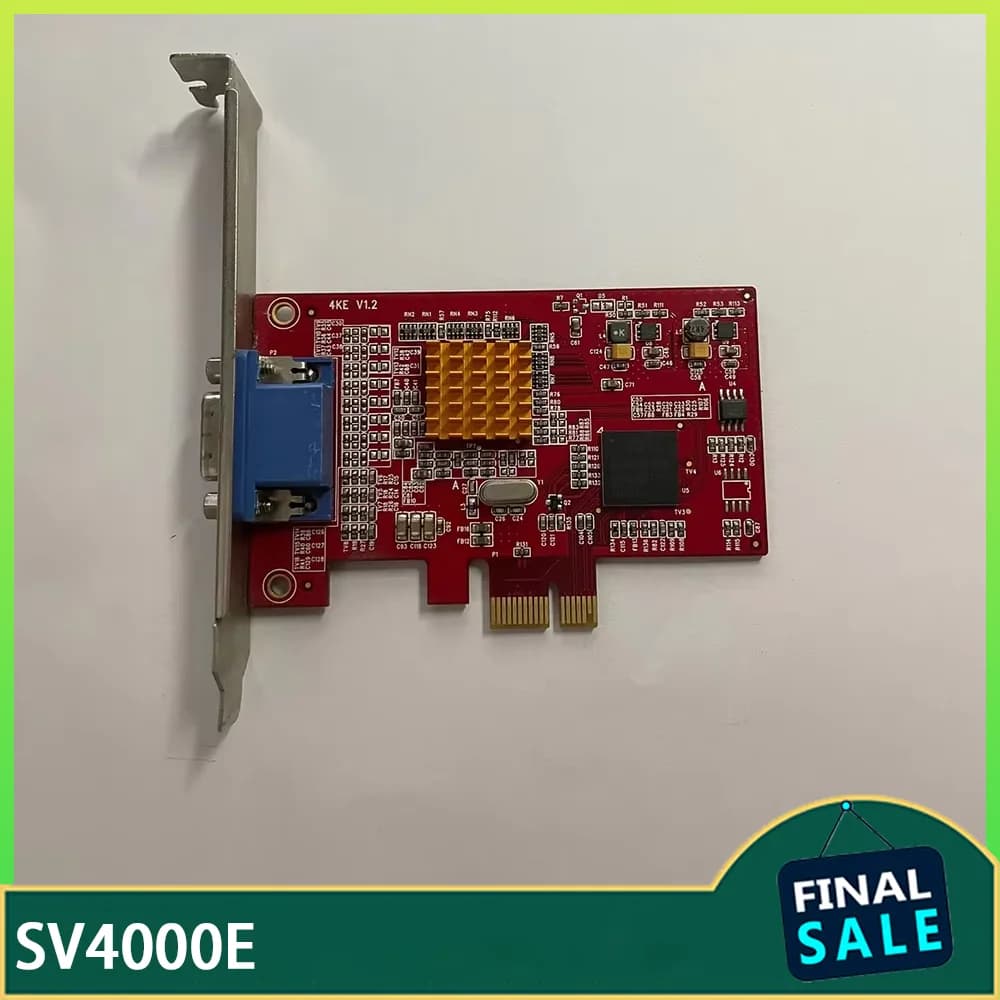 Scheda di acquisizione video 4KE a quattro canali PCI-E1X SV4000E