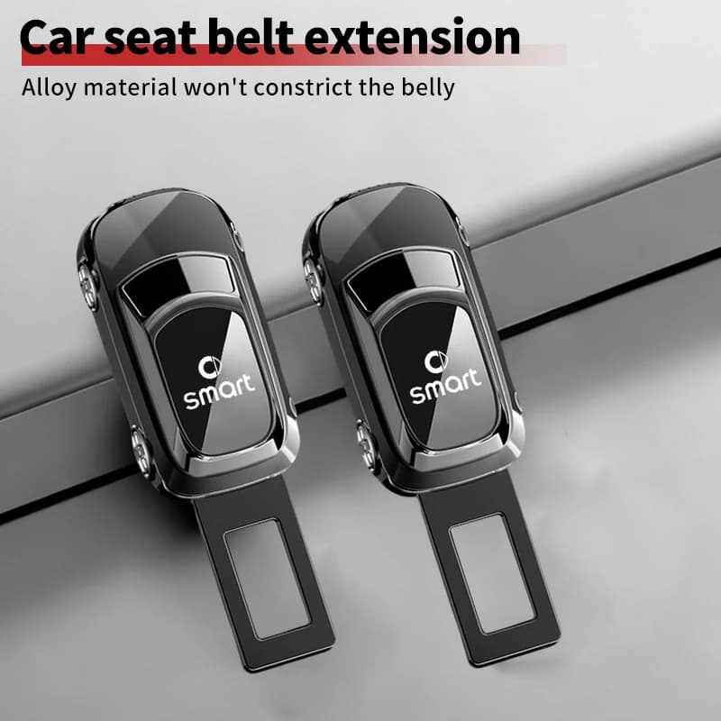Car Seat Belt Clip Extender Safety Seatbelt Lock Buckle Plug For Smart Fortwo 451 450 453 EQ Forfour Coupe Cabrio Crossblade