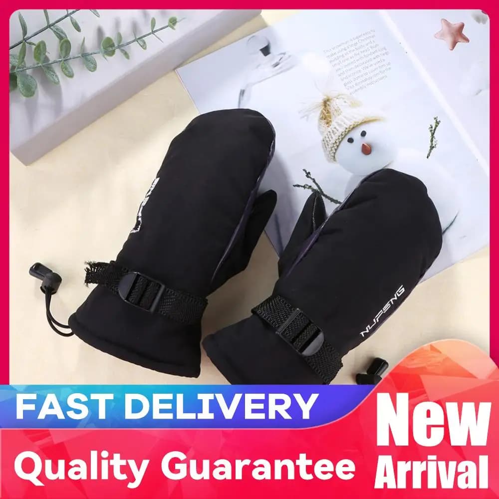 Electric Heating Gloves Cold-resistant hand warming Gloves Waterproof Gloves with 3 levels of temperature for climbing, hiking, cycling