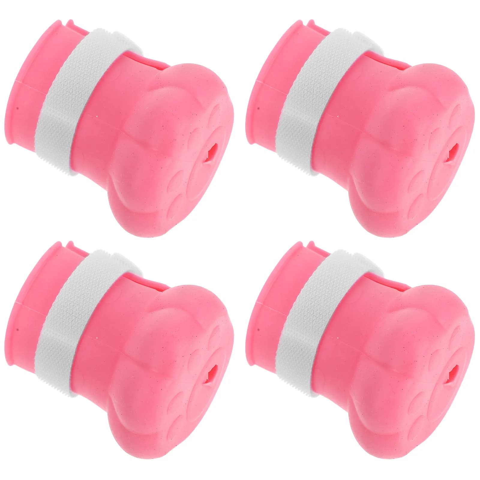 4 Pezzi Copriscarpe in Silicone a Forma di Zampa di Gatto, Protezioni Regolabili Anti-Graffio per Unghie, Accessori per Toelettatura e Bagno, Copriscarpe per Gatti