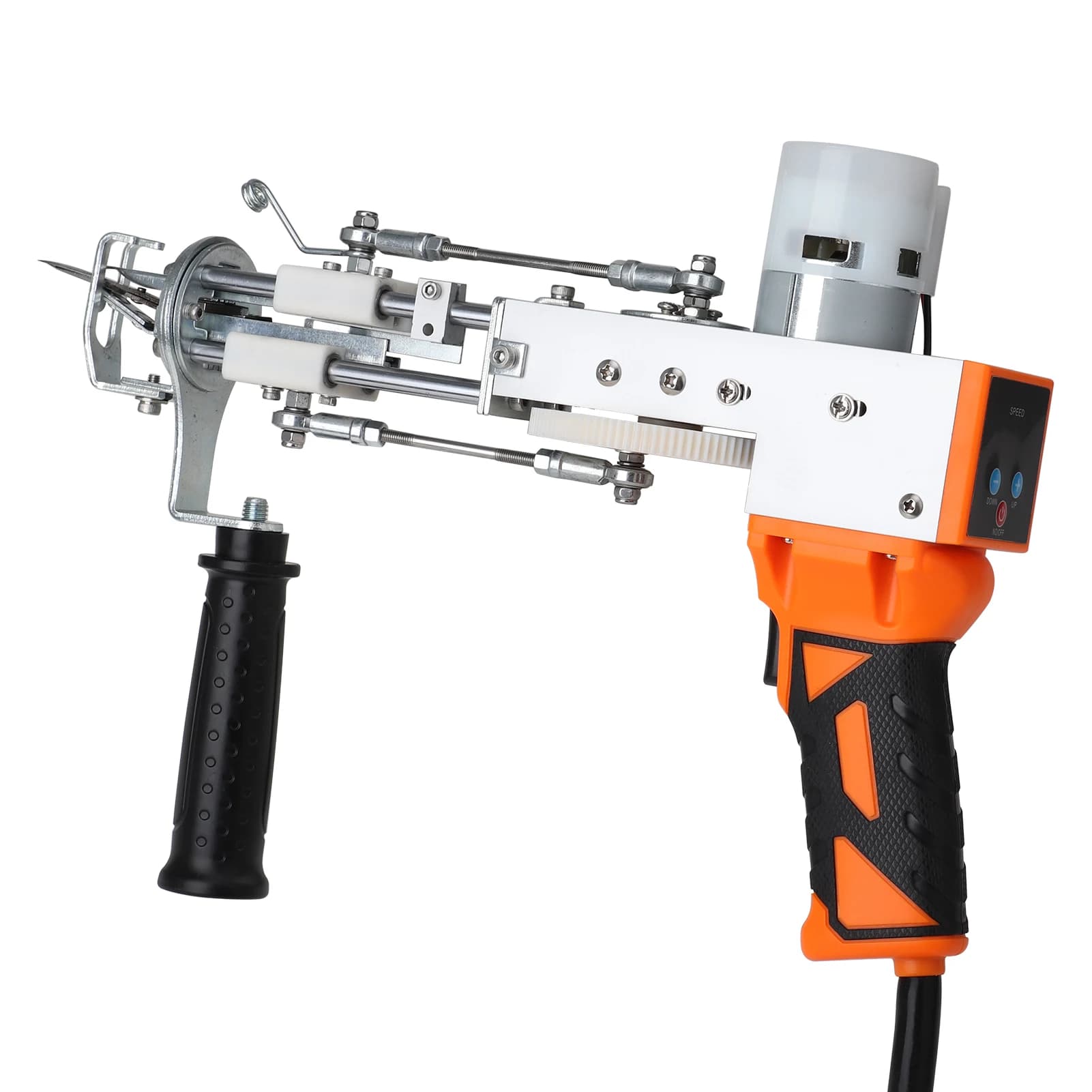 Electric Tufting Gun Cut Loop Pile DIY Embroidery Punch With Needle Carpet Tools Sewing Machine Painting Quilting Accessories C