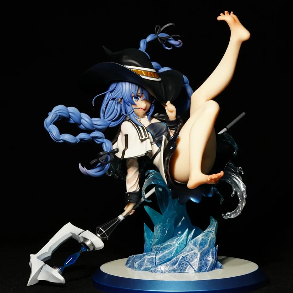 New 19cm Anime Figure Roxy Migurdia Mushoku Tensei Jobless Reincarnation Mage Pvc Model Desktop Decoration For Anime Collectors