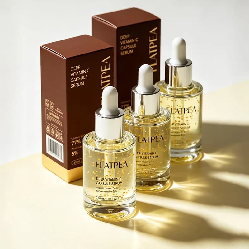 Deep Vitamin C Capsule Serum Niacinamide Facial Moisturizing Essence 30ml Brighten Skin Nourish Soften Plumping Revitalize Skin
