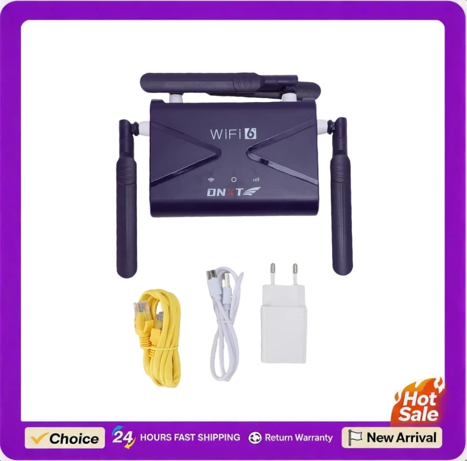 Router wireless professionale WiFi6 LTE Router 4G CPE LTE ad alta velocità da 300 Mbps con slot per scheda SIM 4 antenne per PC portatile telefono