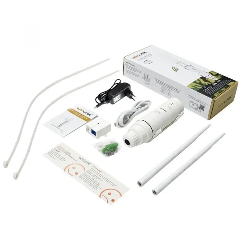WAVLINK AC1200 Wireless WIFI Repeater High Power Outdoor WIFI Router/Access Point/CPE Dual Dand 2.4G/5Ghz 2x7dBi Antenna POE