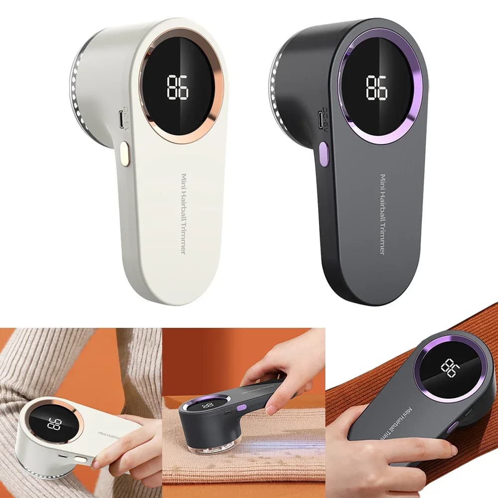 Electric Leverage Fabric Razor Digital Display Electric Leverage for Rechargeable USB Pellet for Sweater Clothes