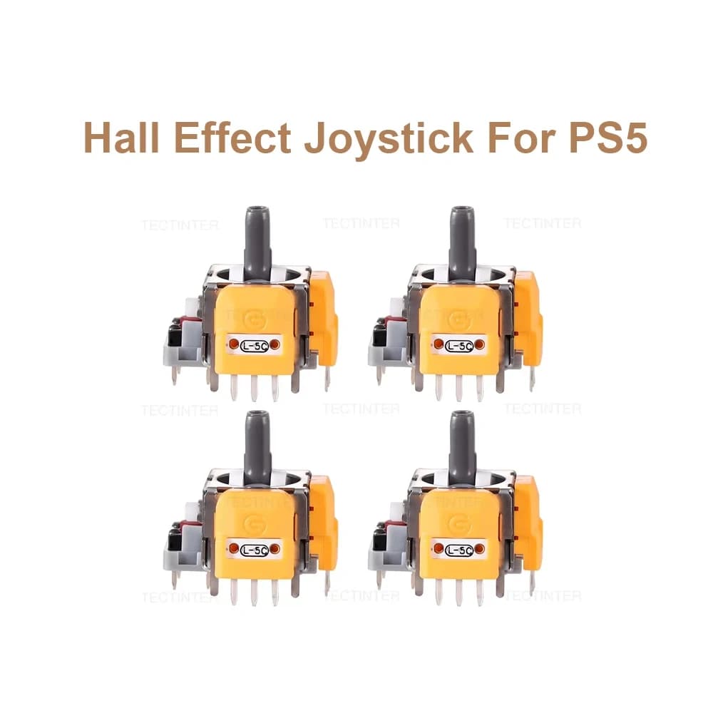 Sostituzione joystick effetto Hall per accessori controller PS5 Thumb Stick analogico 3D per parti di riparazione gamepad Playstation 5