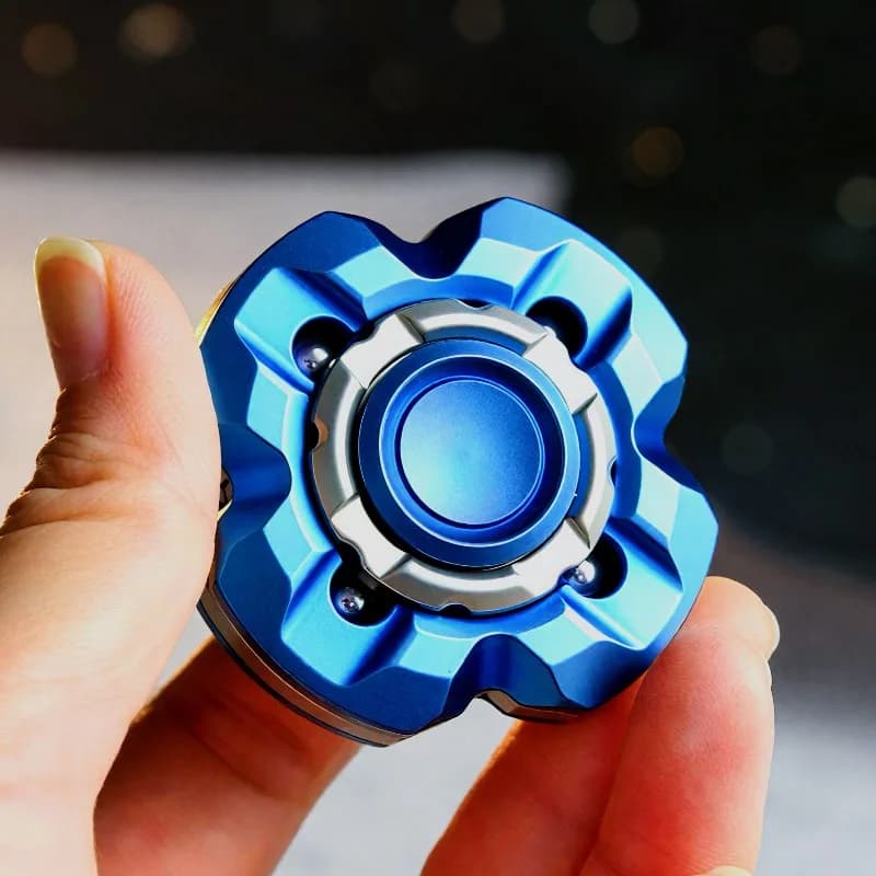 Apen Armor Fidget Spinner Roller in Acciaio Inossidabile, Giocattolo Sensoriale Antistress EDC per Alleviare l'Ansia