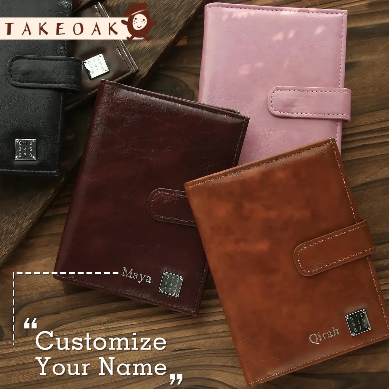 Personalized Debossed Name Rfid Passport Cover Anti-Theft Pu Leather Passport Wallet Secure Travel Document Holder for Men Women