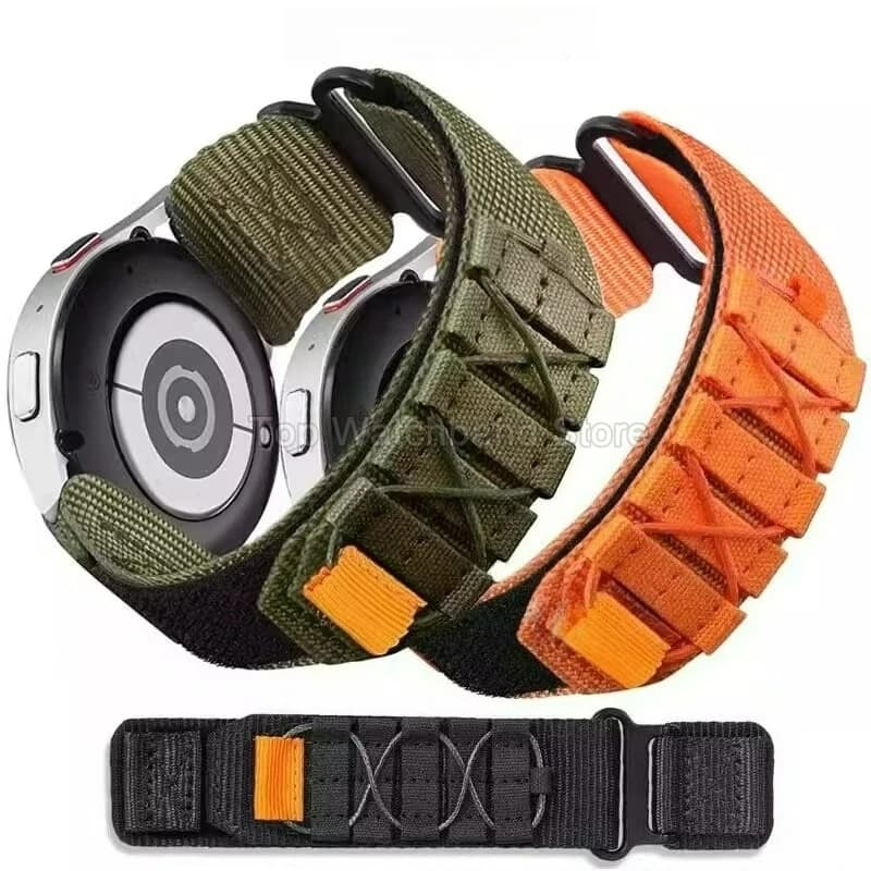Cinturino in nylon traspirante e resistente al sudore con chiusura a strappo a sgancio rapido per COROS NOMAD VERTIX 2S PACEPRO Apex2Pro, ideale per l'avventura all'aperto