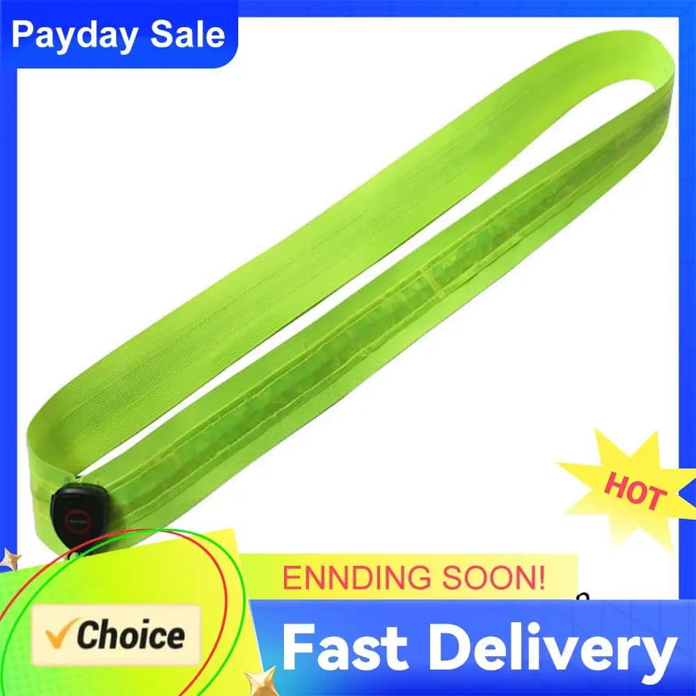 Rechargeable LED Straps, LED Belts for Men and Women, Night Safety, Luminous Equipment for Hiking, Jogging and Walking