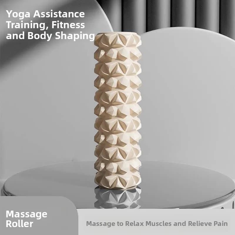 Foam Roller for Yoga, Muscular Relaxation Equipment and Gambe Brushing, Abdominal Massage Cylinder, Fitness Accessories
