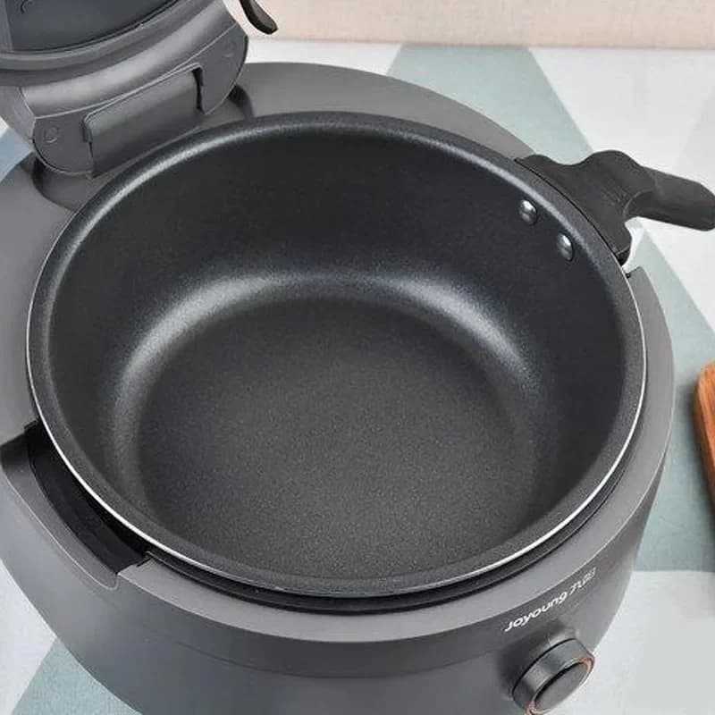 220V Intelligent Automatic Multifunctional Cooking Machine Household Electric Frying Pan Stir-fry Pan Kitchen Appliance AC
