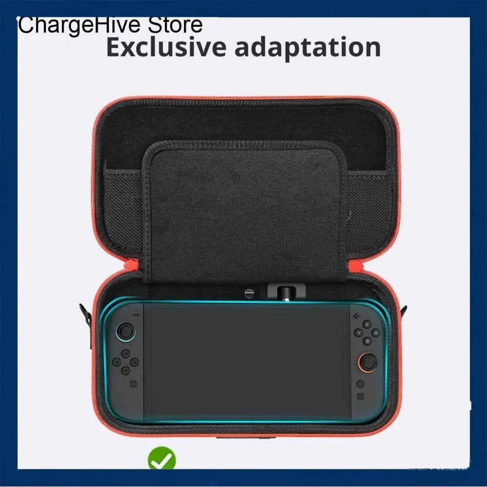 Custodia di ricarica per Nintendo Switch 2, borsa da viaggio con power bank da 20000mAh, uscita USB C magnetica PD da 35W, guscio rigido in EVA, tracolla K4G2