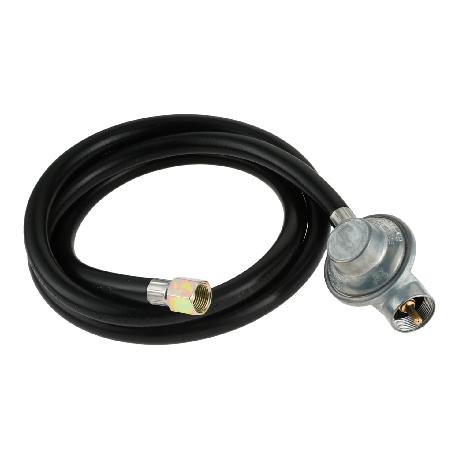 1LB Low Pressure Propane Regulator with 5FT Extension Hose,3/8" Female Flare Nut for Outdoor Camper Gas Grills Heaters BBQ Stove