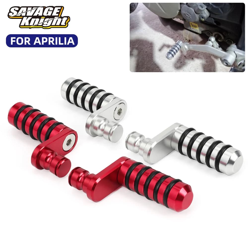 Puntali per Leva del Cambio e Pedale del Freno 2025 RS660 per Aprilia Tuono 660 1000 V4 1100 RSV4 RSV 1000 Shiver 750 Mana 850