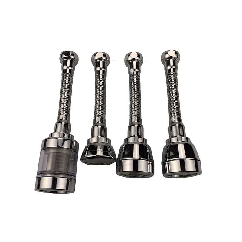 Adjustable 360 Degree Swivel Kitchen Faucet Aerator Water Saving Dual Mode Sprayer Filter Diffuser Connector