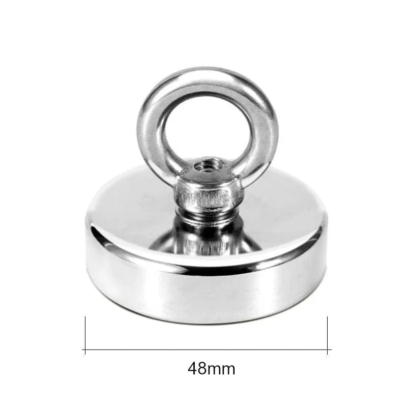 D16 ~ D42mm I love neodymium fishing super durable N52 Neodymium for resistant rare earths with ribbed hole Magnetic rescue screen