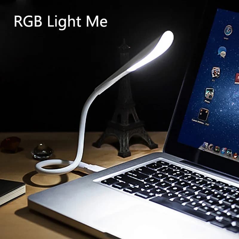 LED USB Light Laptop Portable Touch Sensor LED Book Light for Power Bank PC Laptop Book Night Lighting