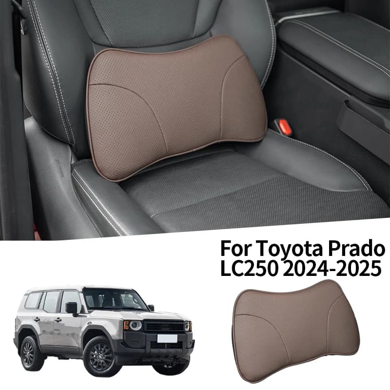 Per LHD Toyota Prado LC250 2024 + memory foam cuscino lombare cuscino del sedile supporto lombare cuscino interno accessori auto