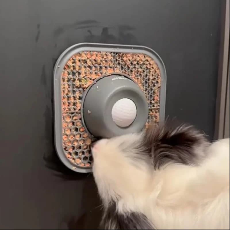 Ciotola Antiscivolo per Cani e Gatti con Design a Onde, Anti-Soffocamento, Anti-Rovesciamento, per Alimenti e Acqua, Previene l'Alimentazione Rapida e l'Intaso Eccessivo