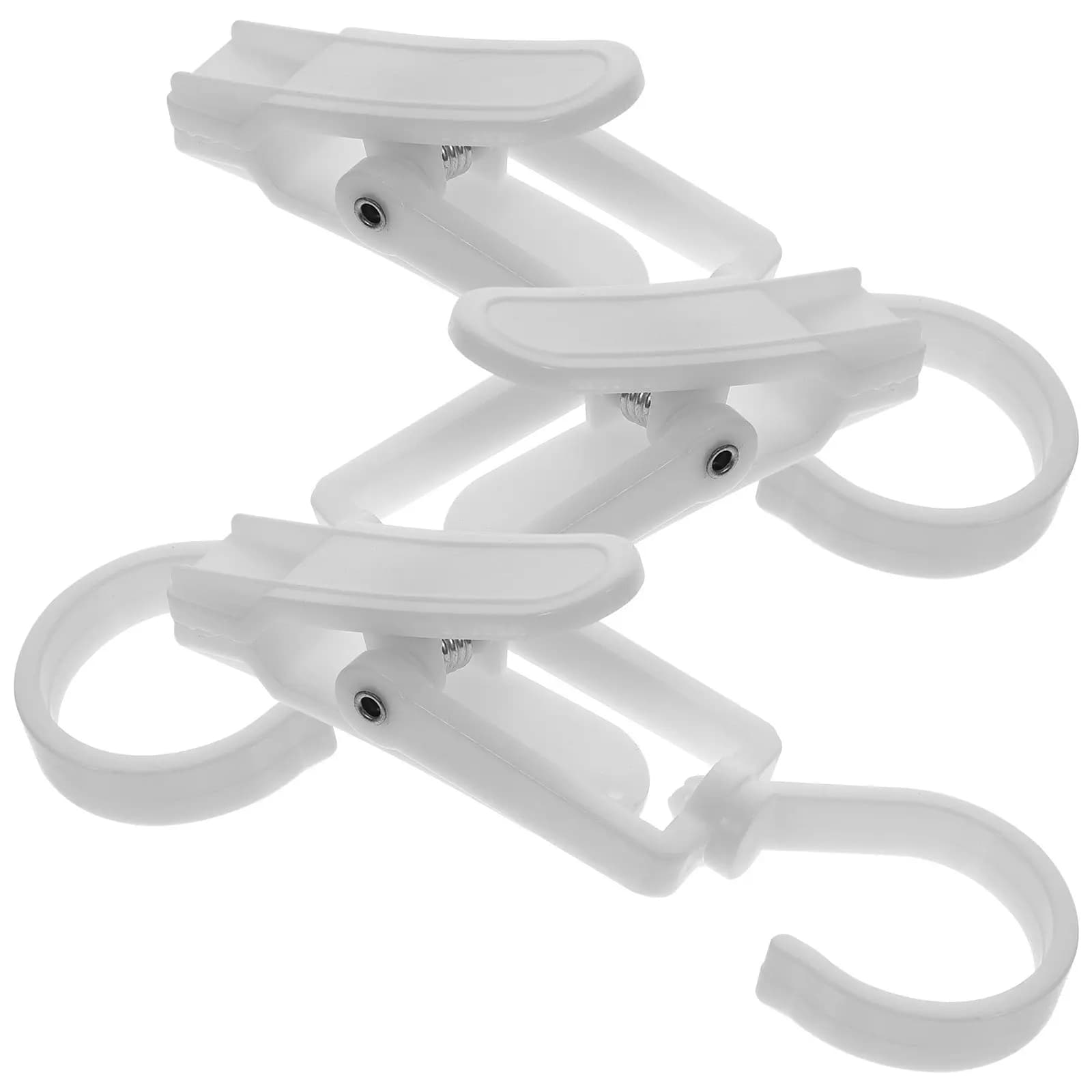 Set di 3 Clip per Vestiti da Viaggio, Resistenti alla Ruggine, in Plastica, Antivento, per Calzini, Asciugamani, Vestiti per Bambini, Casa e Viaggio